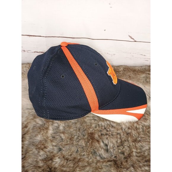 Auburn Tigers New Era 39Thirty War Eagle Stretch Fit Hat Medium-Large Navy & Ora - Picture 2 of 7